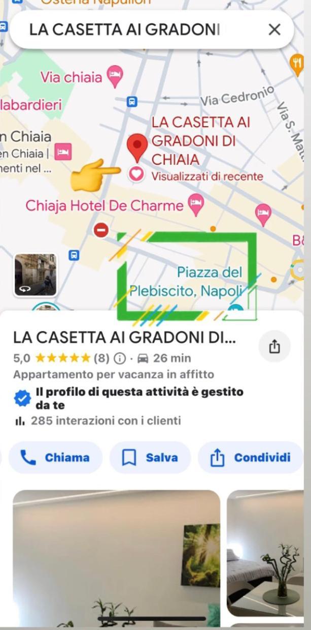 La Casetta Ai Gradoni Di Chiaia Nápoles Exterior foto
